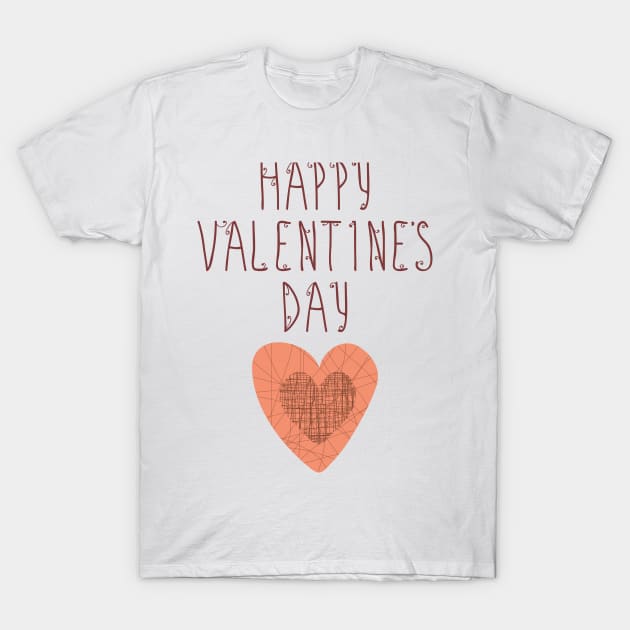 Happy Valentines Day T-Shirt by soondoock